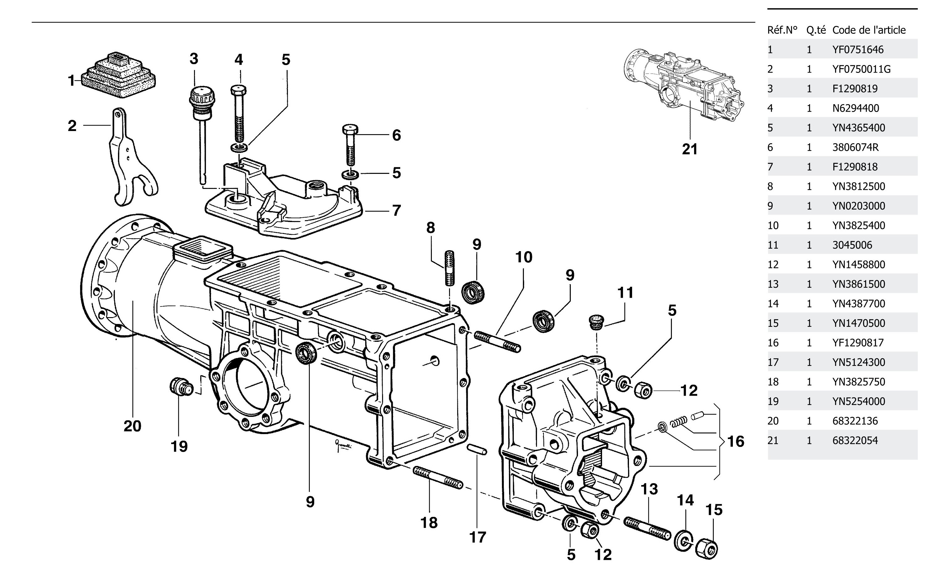 Carter transmission